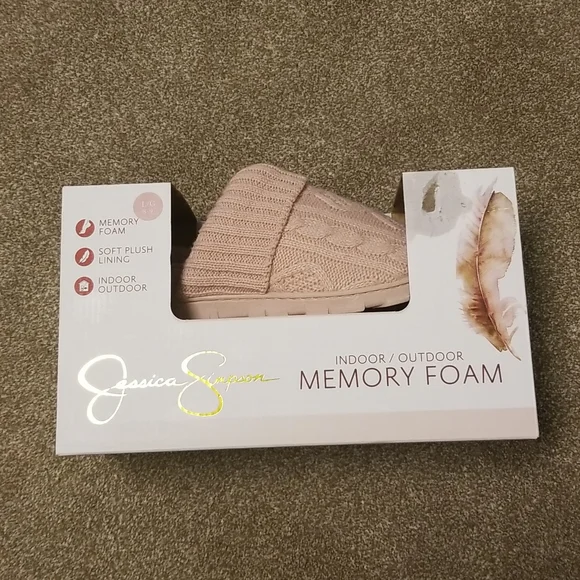 Pink Memory Foam Slippers - Picture 1 of 7